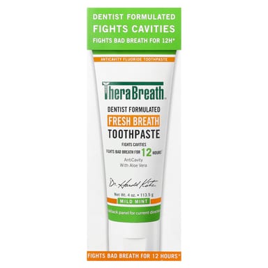 Зубная паста TheraBreath Fresh Breath Mild Mint, 113.5 г