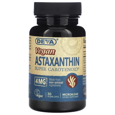 Астаксантин Deva Vegan 30 Vegan Caps, 4 мг