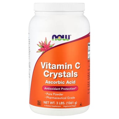 Витамин C NOW Foods Crystals, 361 г