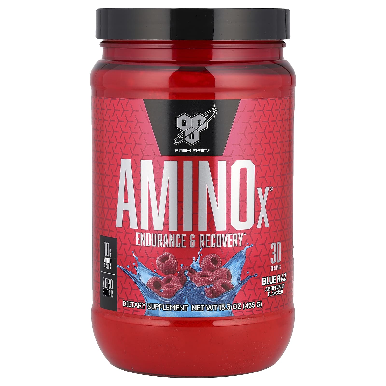 Аминокислотный комплекс AminoX BSN® Endurance & Recovery Blue Raz, 435 г