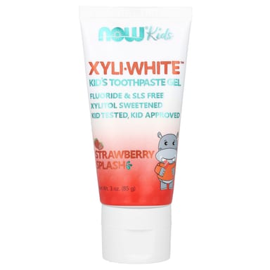 Детский зубная паста NOW Foods XyliWhite Gel Strawberry Splash, 85 г, гель