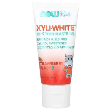 Фото товара: Детский зубная паста NOW Foods XyliWhite Gel Strawberry Splash, 85 г, гель
