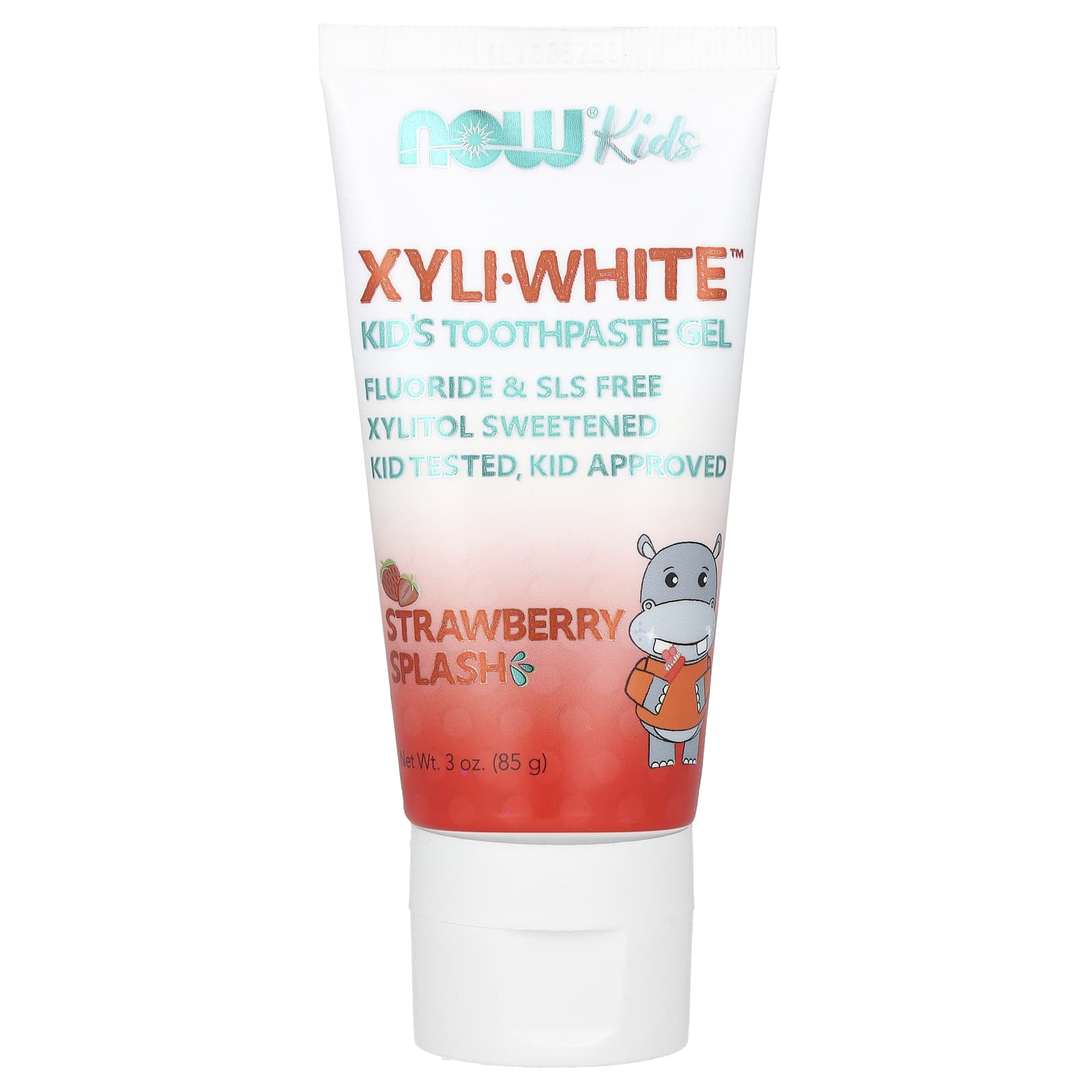 Детский зубная паста NOW Foods XyliWhite Gel Strawberry Splash, 85 г, гель