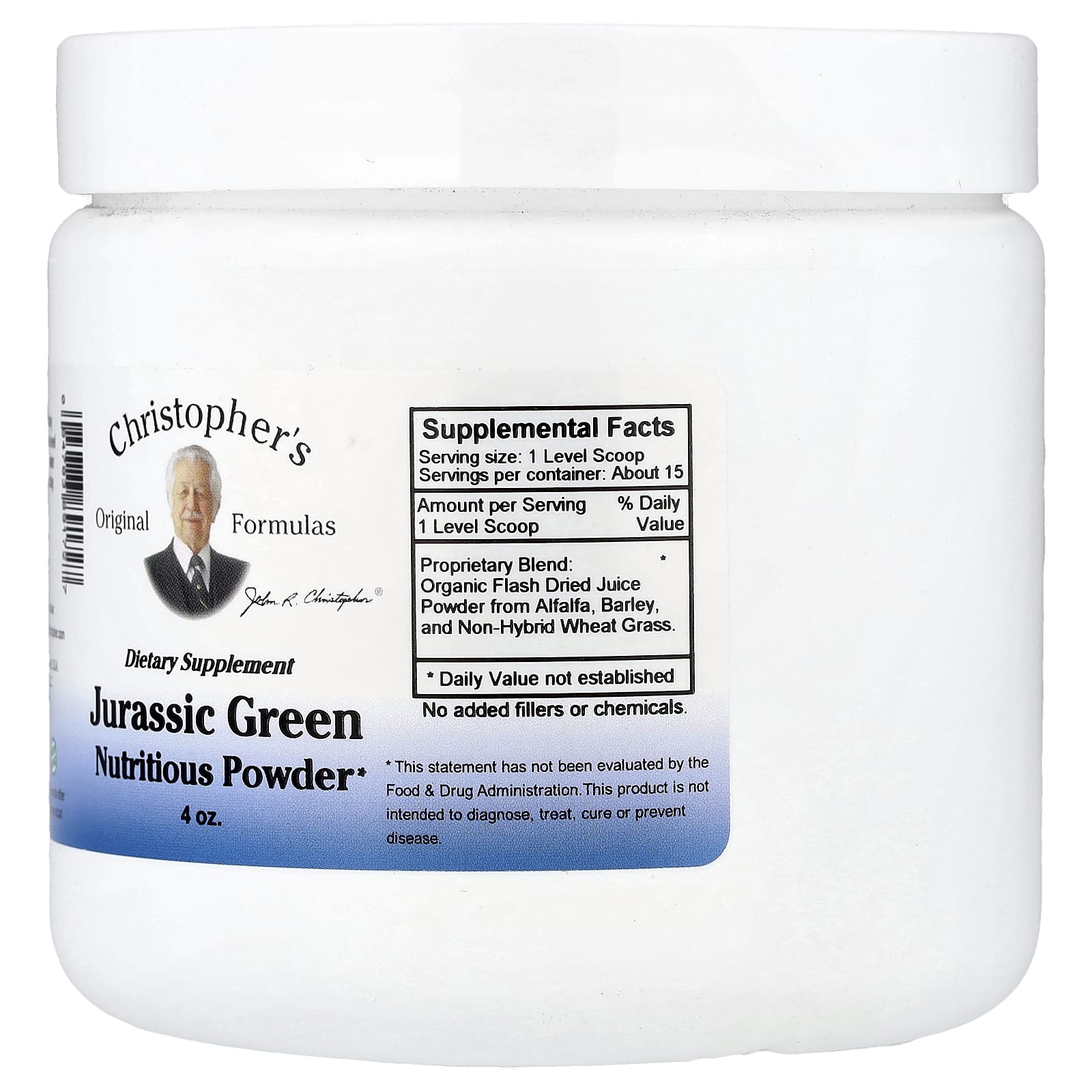 Порошок Christopher's Original Formulas Jurassic Green Nutritious, 4 унций — фото 2