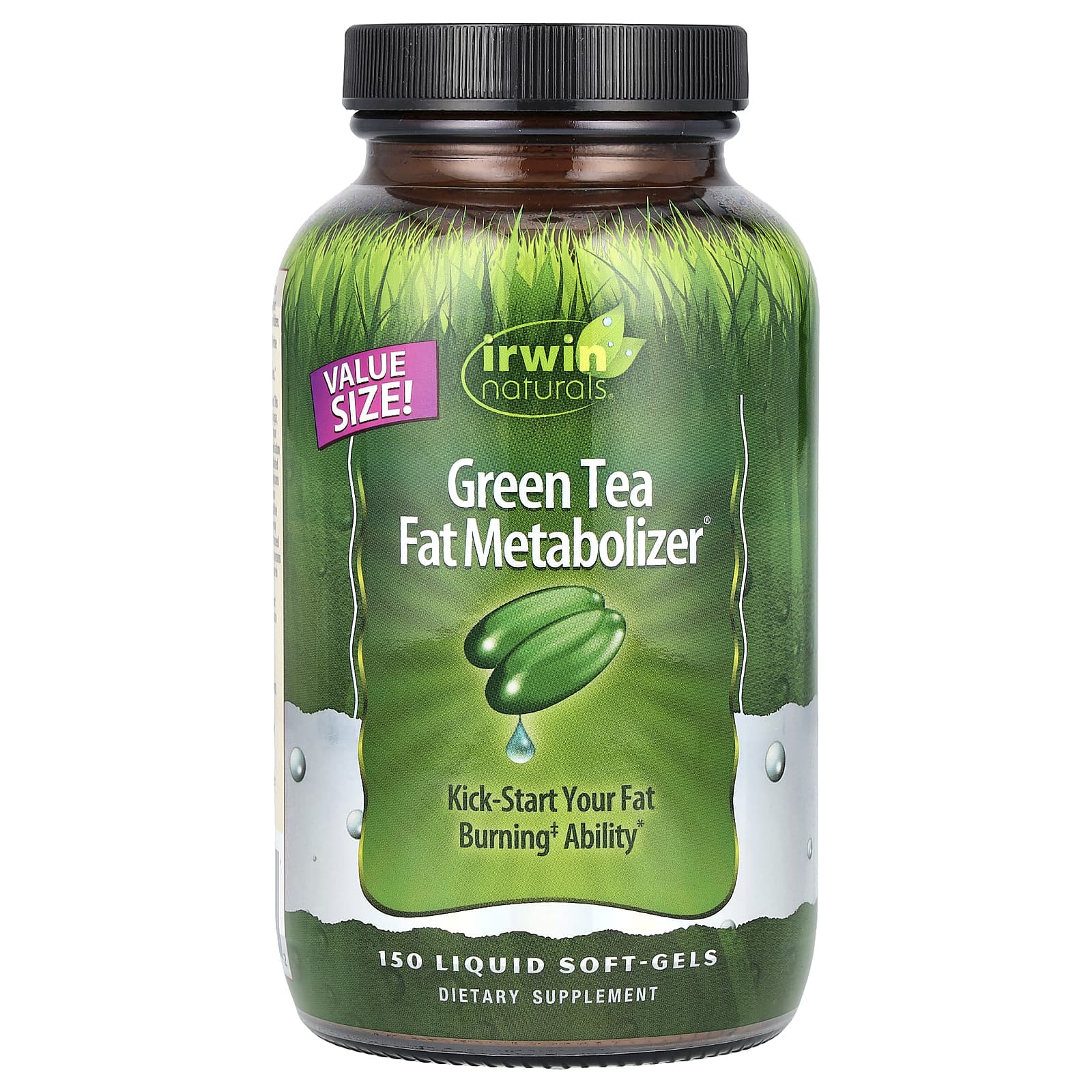 Чай Irwin Naturals Green Fat Metabolizer®, 150 мягких капсул