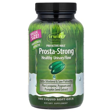 Комплекс для простаты Irwin Naturals Pro-Active Male Prosta-Strong® Healthy Urinary Flow, 180 мягких капсул