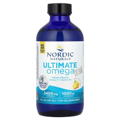 Омега-3 Ultimate Omega Nordic Naturals Ultimate Omega® Xtra, вкус Lemon, 237 мл