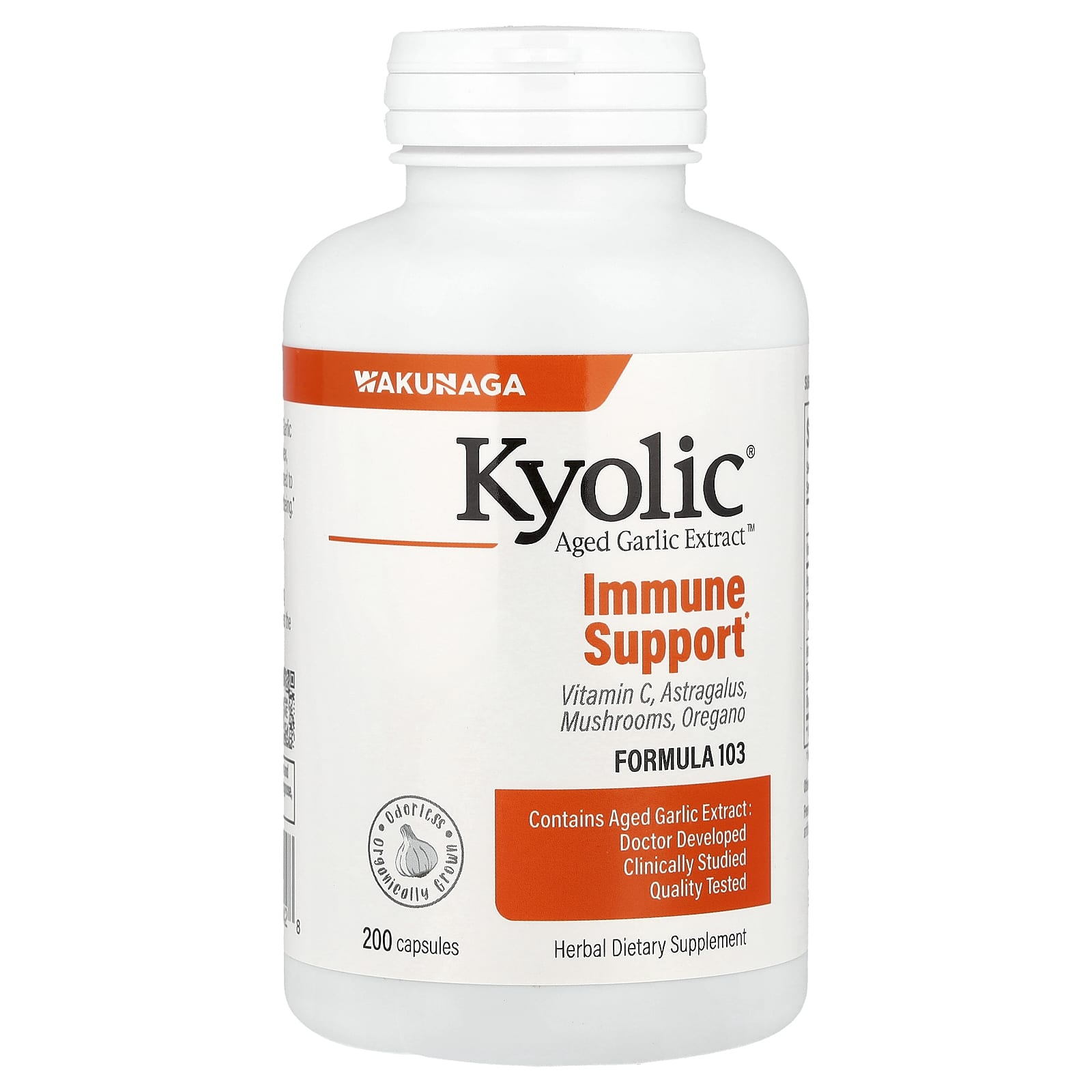 Комплекс Kyolic Aged Garlic Extract™ Immune Support 103, 200 капсул