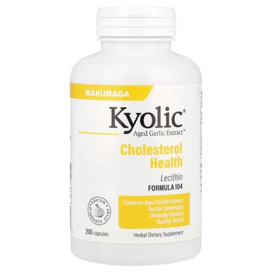 Комплекс Kyolic Aged Garlic Extract™ Cholesterol Health 104, 200 капсул