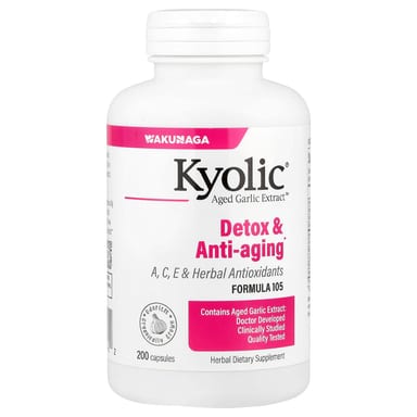 Комплекс Kyolic Aged Garlic Extract™ Detox & Anti-Aging 105, 200 капсул