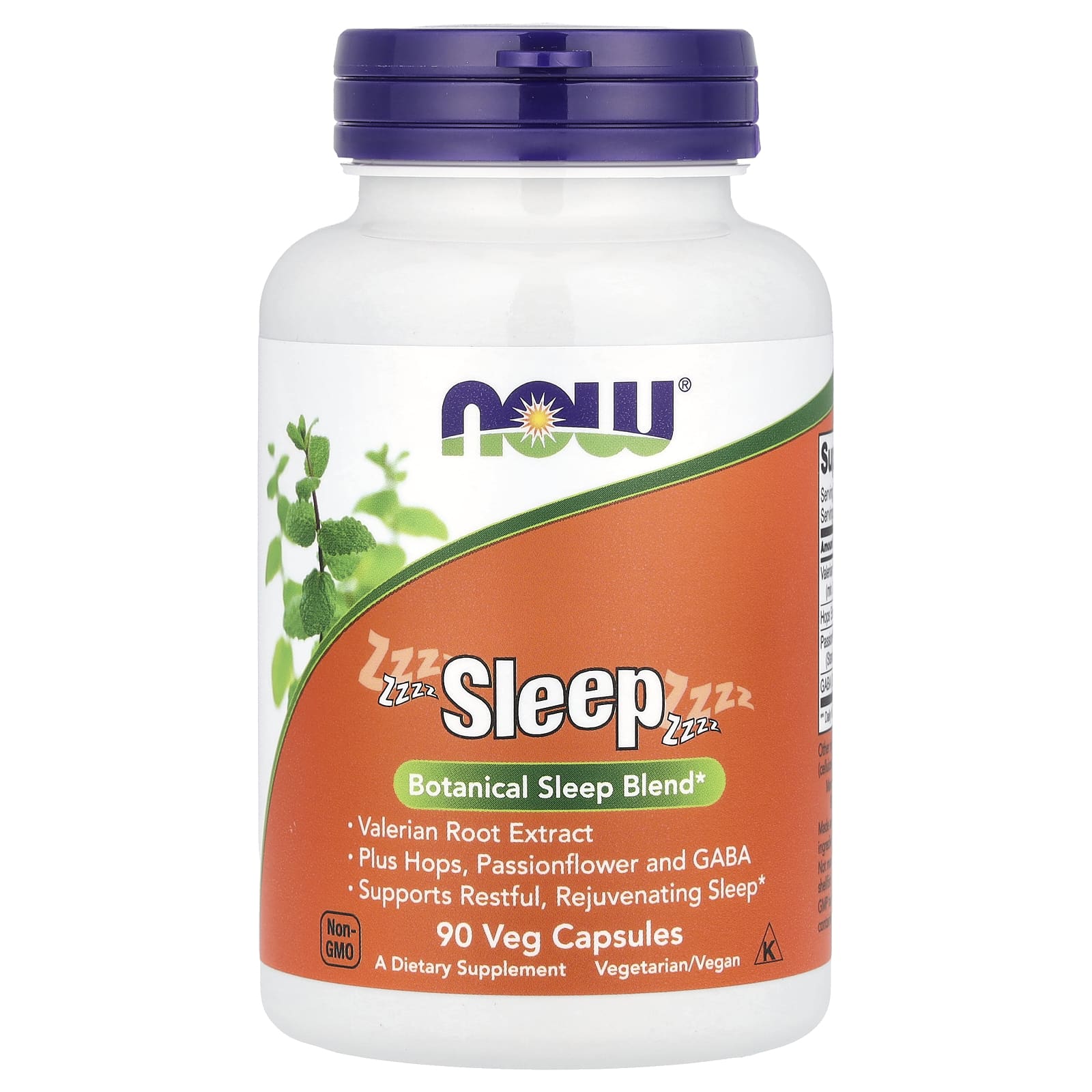 Сон NOW Foods, 90 вегетарианских капсул