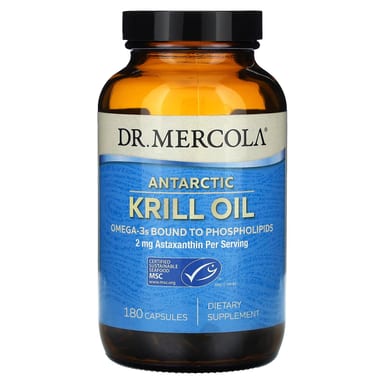 Масло криля Dr. Mercola Antarctic, 180 капсул