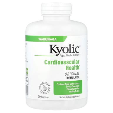 Комплекс Kyolic Aged Garlic Extract™ Cardiovascular Health Original 100, 300 мг, 300 капсул