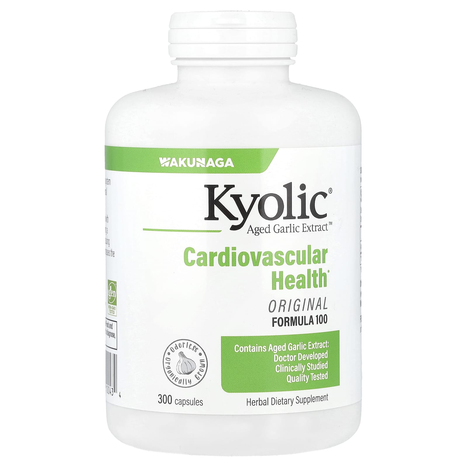 Комплекс Kyolic Aged Garlic Extract™ Cardiovascular Health Original 100, 300 мг, 300 капсул