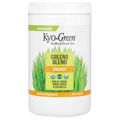 Зеленый комплекс Kyolic Kyo-Green Powdered Drink Mix, 0.63 lb, 10 унций, смесь для напитка
