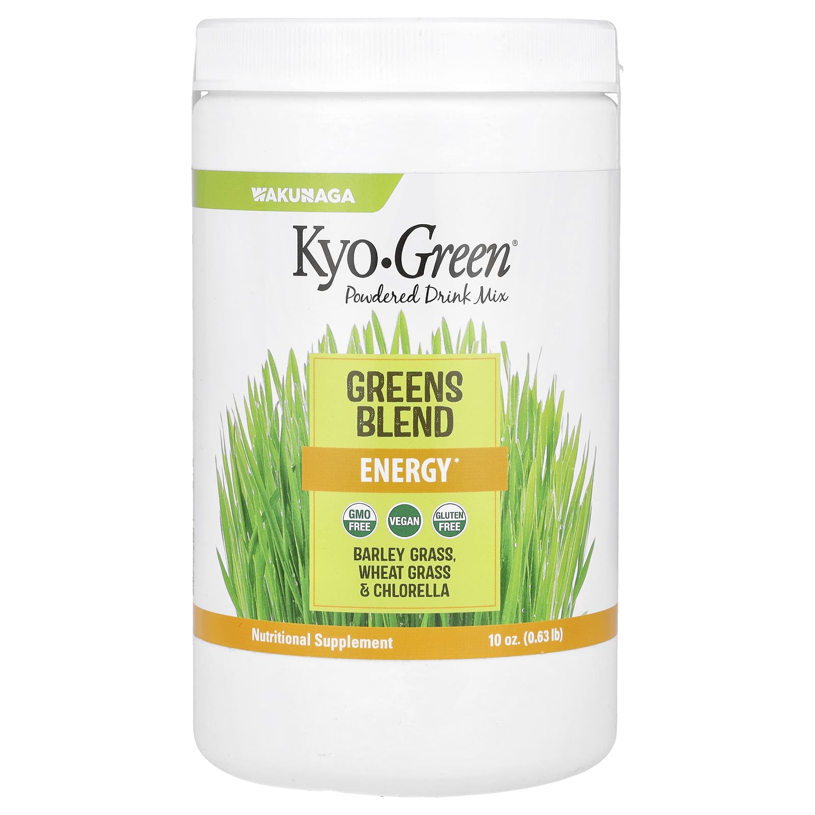Зеленый комплекс Kyolic Kyo-Green Powdered Drink Mix, 0.63 lb, 10 унций, смесь для напитка