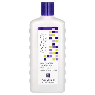 Шампунь Andalou Naturals Full Volume Lavender & Biotin, 340 мл