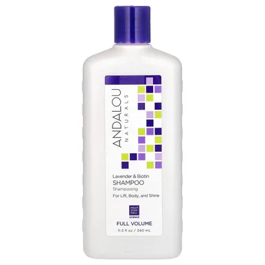 Фото товара: Шампунь Andalou Naturals Full Volume Lavender & Biotin, 340 мл