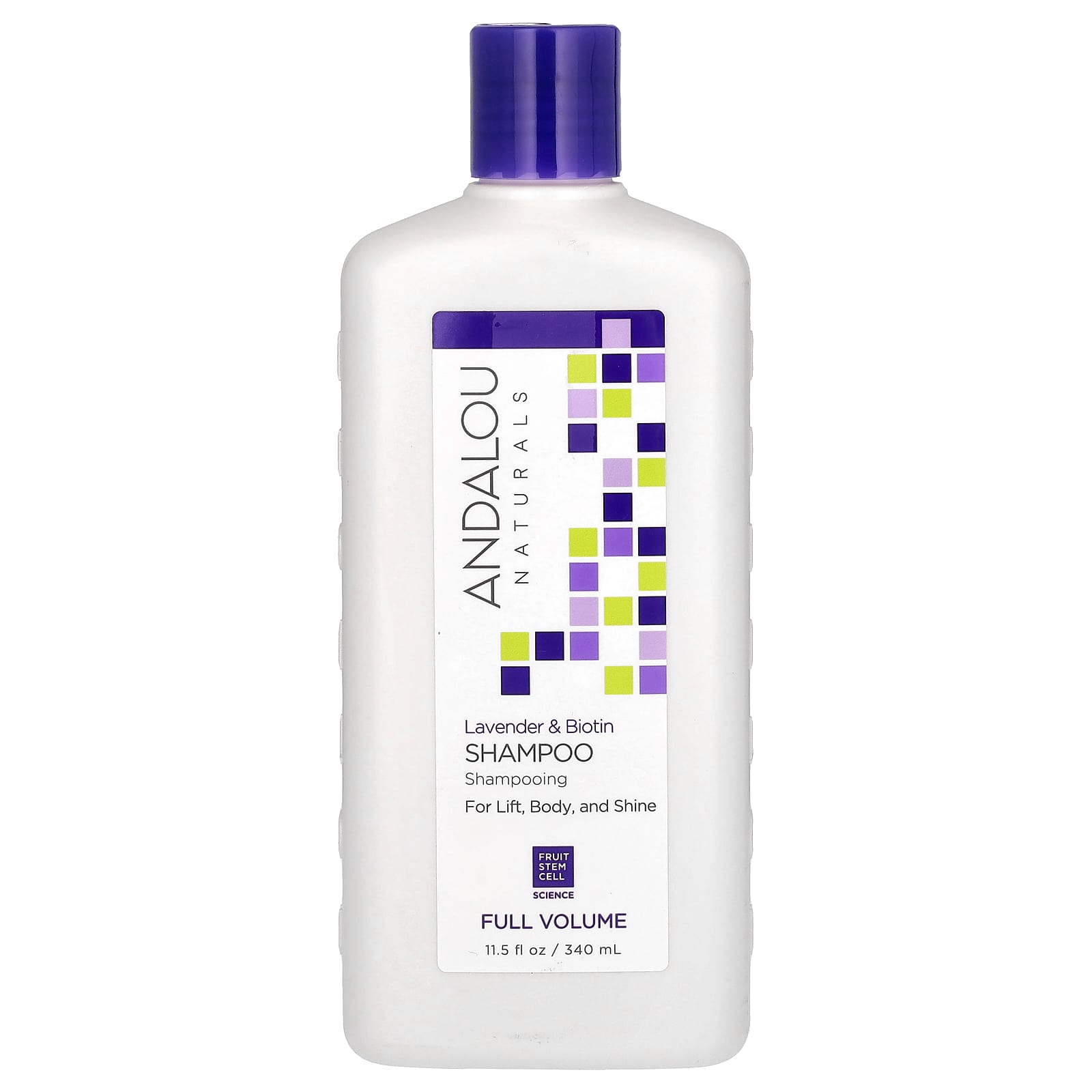 Шампунь Andalou Naturals Full Volume Lavender & Biotin, 340 мл