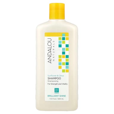 Шампунь Andalou Naturals Brilliant Shine Sunflower & Citrus, 340 мл