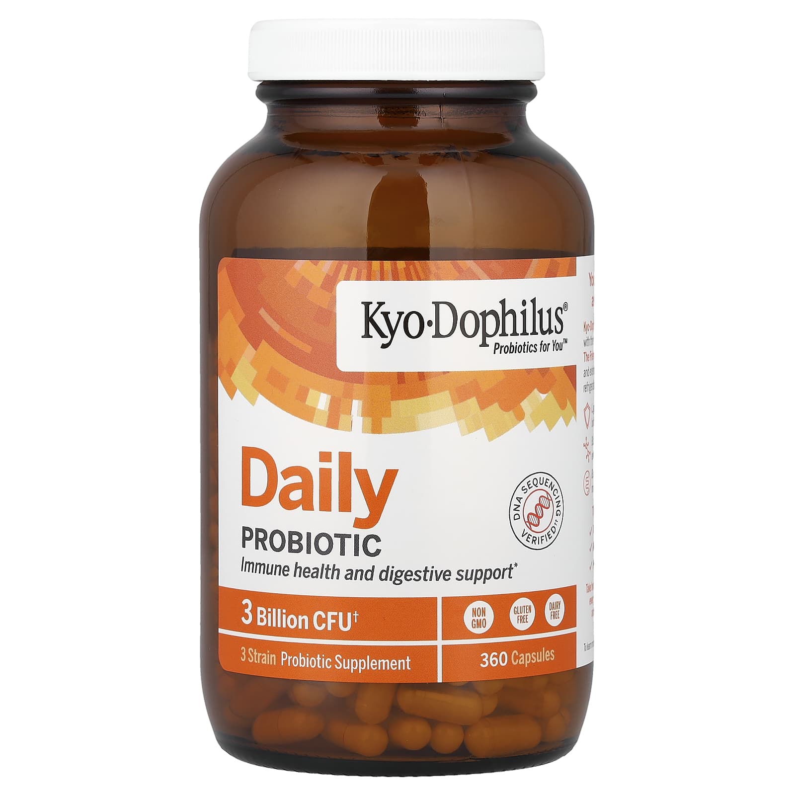Пробиотик Kyolic Kyo-Dophilus® Daily, 360 капсул