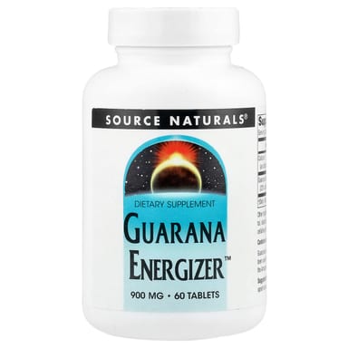 Гуарана Source Naturals Energizer™, 60 таблеток