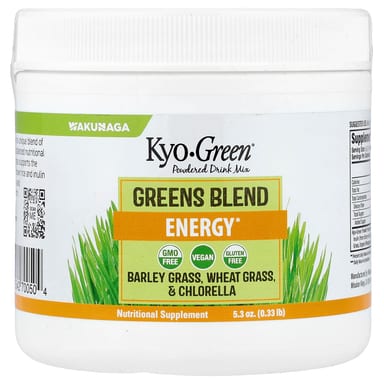 Зеленый комплекс Kyolic Kyo-Green® Powdered Drink Mix, 0.33 lb, 5.3 унций, смесь для напитка