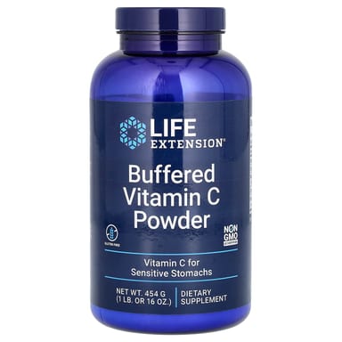Витамин C Life Extension Buffered Powder, 454 г, порошок