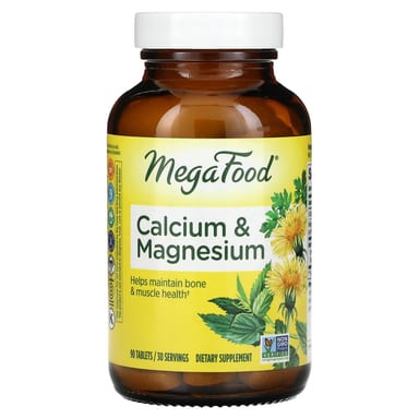 Магний MegaFood Calcium &, 90 таблеток
