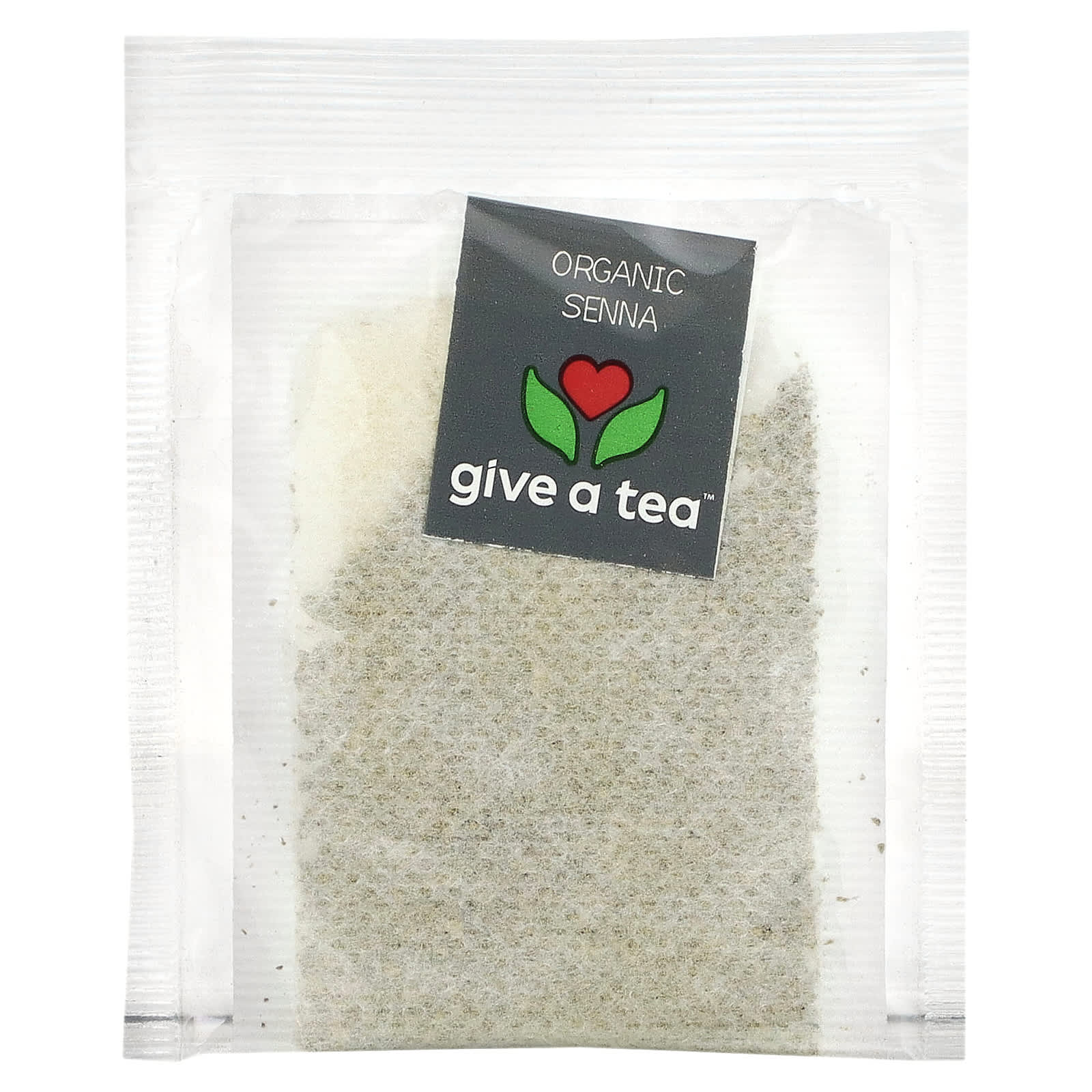 Чай NOW Foods Real Organic Senna Caffeine Free, оттенок 24 Tea Bags, 48 г, чайные пакетики