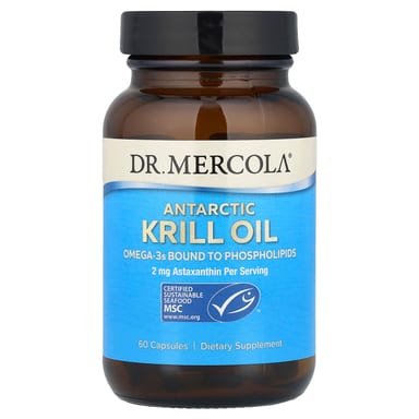 Масло криля Dr. Mercola Antarctic, 60 капсул