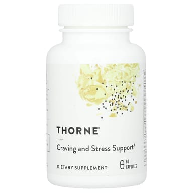 Комплекс для поддержки при стрессе Thorne Craving and, 60 капсул