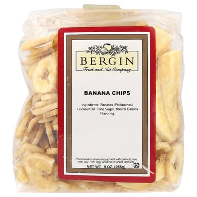 Чипсы Bergin Fruit and Nut Company Banana, 255 г