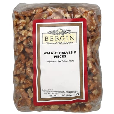 Грецкие орехи Bergin Fruit and Nut Company and Pieces, 312 г