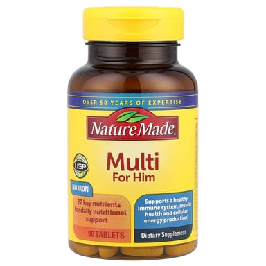 Мультивитамины Nature Made, 90 таблеток