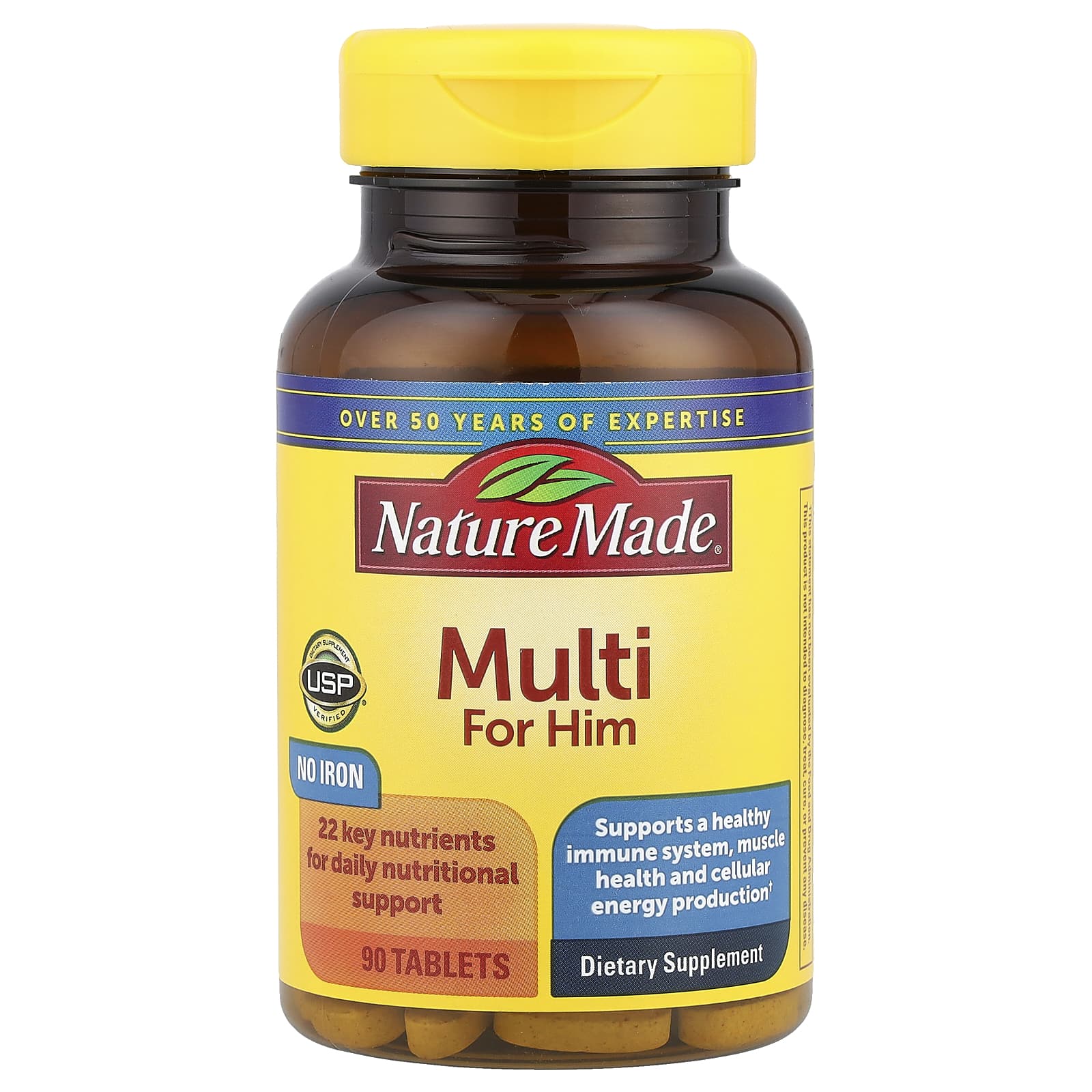 Мультивитамины Nature Made, 90 таблеток
