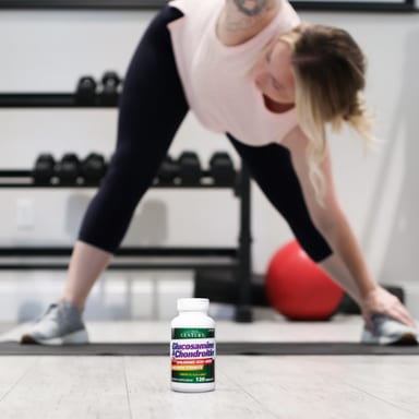 Гиалуроновая кислота 21st Century Glucosamine & Chondroitin Plus + MSM, 120 таблеток