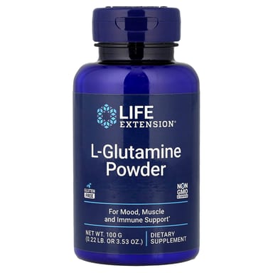 L-глютамин Life Extension L-Glutamine, 100 г, порошок