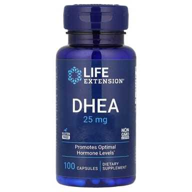 DHEA Life Extension, 25 мг, 100 капсул
