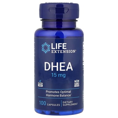 DHEA Life Extension, 15 мг, 100 капсул