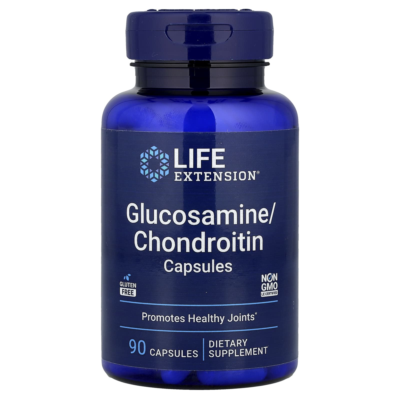 Хондроитин Life Extension Glucosamine/, 90 капсул