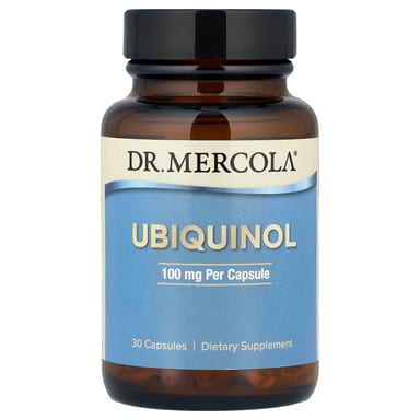 Убихинол Dr. Mercola, 100 мг, 30 капсул