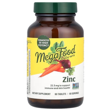 Цинк MegaFood, 22.5 мг, 60 таблеток