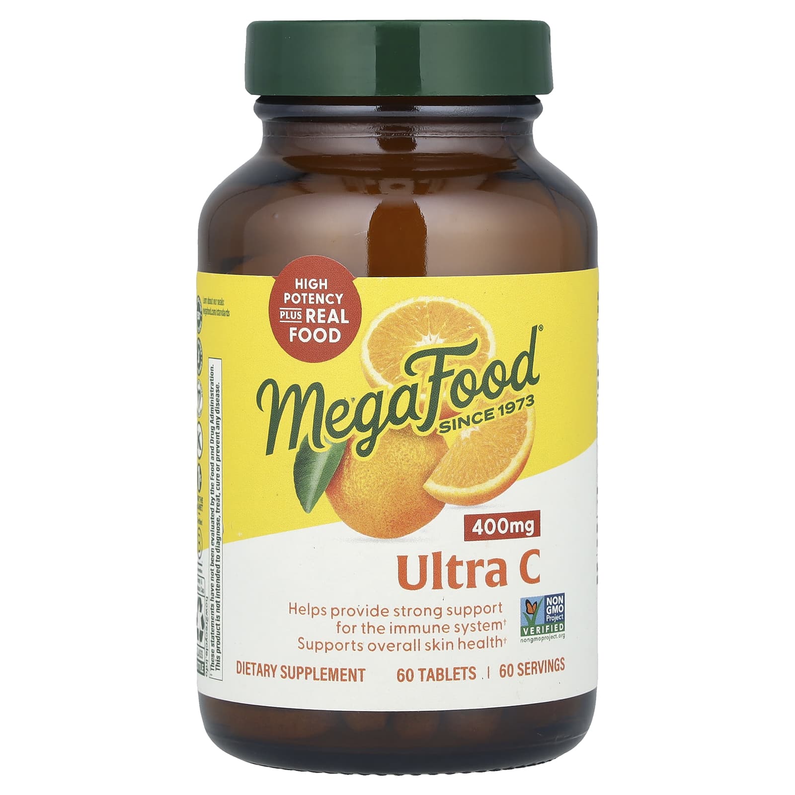 Витамин C MegaFood, 400 мг, 60 таблеток