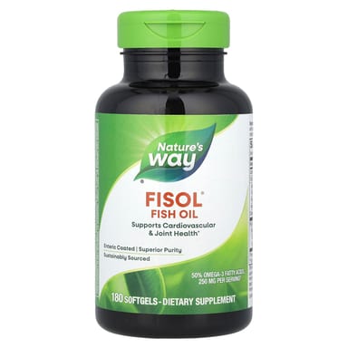 Рыбий жир Nature's Way Fisol®, 180 мягких капсул
