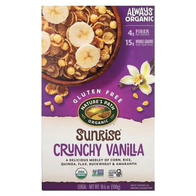 Хлопья Nature's Path Sunrise Crunchy Vanilla, 300 г