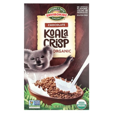 Шоколад Nature's Path EnviroKidz Organic Koala Crisp Cereal, 325 г