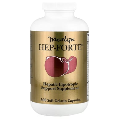 Желатин Naturally Vitamins Marlyn® Hep-Forte® 500 Soft Capsules, капсулы
