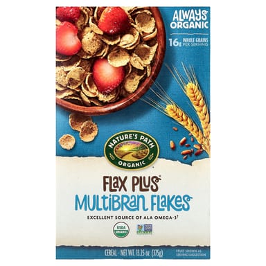 Хлопья Nature's Path Organic Flax Plus® Multibran Flakes, 375 г