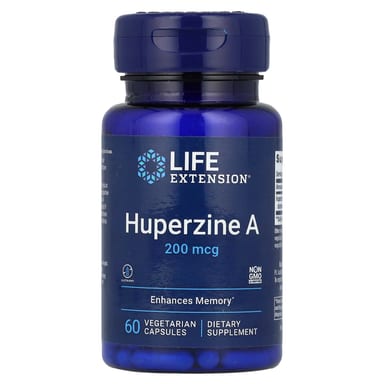 Гуперзин A Life Extension, 200 мкг, 60 растительных капсул